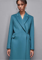 PATRIZIA PEPE  Cappotto con cintura in panno "Essential"  2O0167_A171_G592