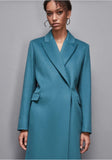 PATRIZIA PEPE  Cappotto con cintura in panno "Essential"  2O0167_A171_G592