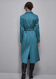 PATRIZIA PEPE  Cappotto con cintura in panno "Essential"  2O0167_A171_G592