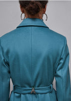 PATRIZIA PEPE  Cappotto con cintura in panno "Essential"  2O0167_A171_G592