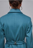 PATRIZIA PEPE  Cappotto con cintura in panno "Essential"  2O0167_A171_G592