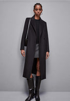 PATRIZIA PEPE  Cappotto con cintura in panno "Essential"  2O0167_A171_K103