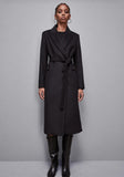 PATRIZIA PEPE  Cappotto con cintura in panno "Essential"  2O0167_A171_K103