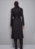 PATRIZIA PEPE  Cappotto con cintura in panno "Essential"  2O0167_A171_K103