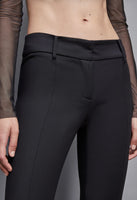 PATRIZIA PEPE  PANTALONE SLIM ALLA CAVIGLIA CPA368/AQ39-K103 NERO