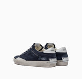 CRIME LONDON SNEAKERS DISTRESSED INDIGO FADE Art.14007