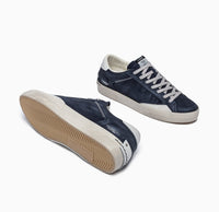 CRIME LONDON SNEAKERS DISTRESSED INDIGO FADE Art.14007