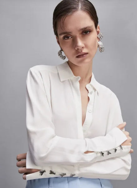 PATRIZIA PEPE Camicia "Essential" polso alto Fly 8C0761_A8I1_W146