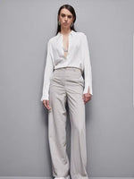 PATRIZIA PEPE Camicia  maniche lunghe in crepe Essential 8C0728_A8I1_W146