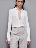 PATRIZIA PEPE Camicia  maniche lunghe in crepe Essential 8C0728_A8I1_W146