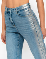 PATRIZIA PEPE Jeans a vita alta 8P0694_D095_S709