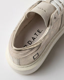 D.A.T.E. SNEAKERS DONNA HILL LOW PLATFORM STARDUST PLATINUM