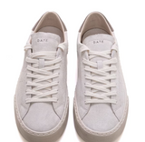 D.A.T.E. SNEAKERS UOMO HILL LOW SUEDE WHITE