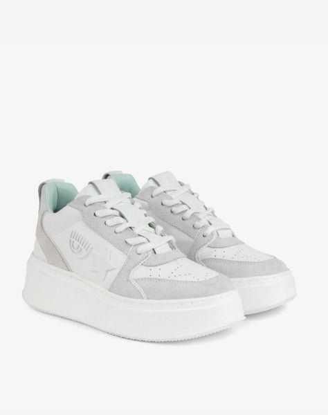 CHIARA FERRAGNI SNEAKERS CF 3218 SCHOOL GRIGIO