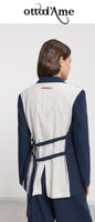 OTTOD'AME Giacca in lino con doppio tessuto
QUS DG6126 2222 blu