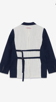 OTTOD'AME Giacca in lino con doppio tessuto
QUS DG6126 2222 blu