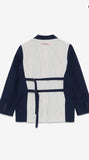 OTTOD'AME Giacca in lino con doppio tessuto
QUS DG6126 2222 blu