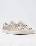 D.A.T.E. SNEAKERS DONNA HILL LOW STARDUST PLATINUM
