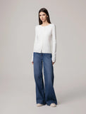 HINNOMINATE Belen-denim flare fit high rise HMABW03084