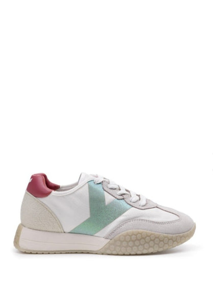 KEH NOO SNEAKERS DONNA KW 9312 WHITE/SAGE/PINK