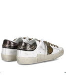 PHILIPPE MODEL   SNEAKERS DONNA Bianco Bronzo PRLD VMP4