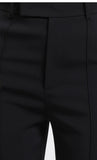 PATRIZIA PEPE      Pantaloni sartoriali wide leg vita bassa 8P0613_A6F5_K103
