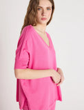 Absolute cashmere Poncho in cotone e cashmere
alyssa AF3B005COC000 FLAMINGO-PINK