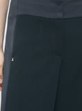 PATRIZIA PEPE  Pantaloni palazzo color block 8P0244_C7004_K103 nero