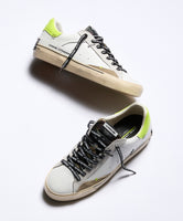 CRIME LONDON SNEAKER UOMO DECONSTRUCTED CAMO YELLOW ART 11031
