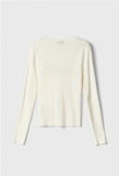 GAELLE PARIS Pullover Paricollo In Maglia A Coste • Burro GAABW07289