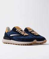 D.A.T.E. SNEAKERS UOMO ATHLETA NYLON BLUE
