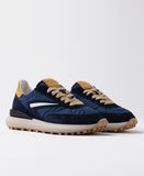 D.A.T.E. SNEAKERS UOMO ATHLETA NYLON BLUE