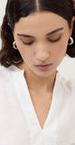 OTTOD'AME Camicia over in lino MSM_DC5271 bianco