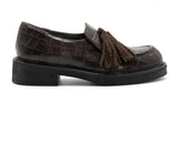 PATRIZIA BONFANTI MOCASSINO SUMI COCCO TESTA DI MORO