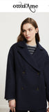 OTTOD'AME Cappotto doppiopetto
 AND_DJ0064_2222 NIGHT