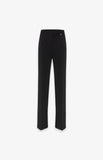 GAELLE PARIS Pantalone A Vita Alta In Cady  GAABW09790 nero