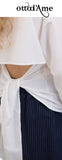 OTTOD'AME Camicia con nodo PCH_DC5244_1948 bianco
