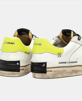 CRIME LONDON SNEAKER UOMO DECONSTRUCTED CAMO YELLOW ART 11031