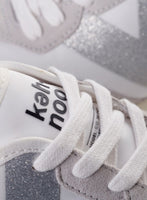 KEH NOO SNEAKERS DONNA KW 9312 WHITE/SILVER
