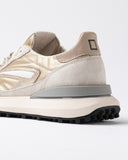 D.A.T.E. SNEAKERS DONNA ATHLETA LAMINATED PLATINUM