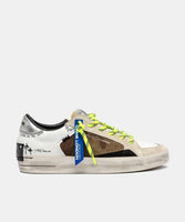 CRIME LONDON SNEAKER UOMO SK8 DELUXE JET CAMO ART 11100
