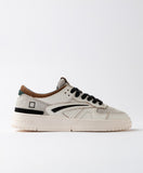 D.A.T.E. SNEAKERS UOMO TORNEO COLORED WHITE-CUOIO
