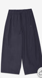 OTTOD'AME Pantaloni balloon in popeline PCH_DP0065_2222 night