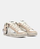 CRIME LONDON DONNA SK8 DELUXE WEDGE CHAMPAGNE DUST 25190