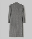 HINNOMINATE Cappotto Lungo Spigato Monopetto  HMABW02294 nero