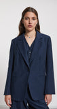 OTTOD'AME Giacca in lino con doppio tessuto
QUS DG6126 2222 blu