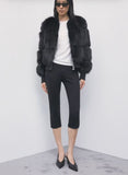 PATRIZIA PEPE Giubbotto bomber fluffy 8O0013_E0002_K103