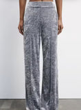 PATRIZIA PEPE Pantaloni "ESSENTIAL" in velluto 2P1709_J343_S733 mistery grey