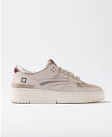 D.A.T.E. SNEAKERS DONNA TORNEO SHINY IVORY