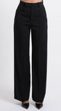 PATRIZIA PEPE      Pantaloni sartoriali wide leg vita bassa 8P0613_A6F5_K103